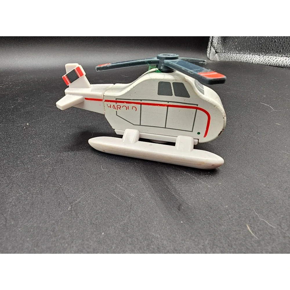 Thomas & Friends Wooden Railway Harold the Helicopter Mattel Y4077 2012 White RR